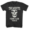 Misfits - Fiend Club (Black) (tričko) Medium
