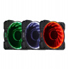 EUROCASE ventilátor RGB 120mm (spot Led) (VEN-LED-18LED)