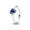 PANDORA prsten Modrý kruh věčnosti 54 192993C09-54