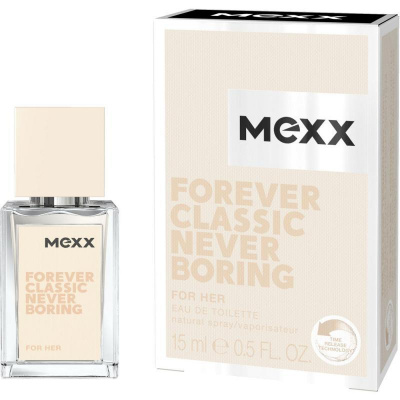 Mexx Forever Classic Never Boring for Her, Toaletná voda, Dámska vôňa, 15ml