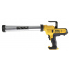 DCE580N DEWALT 18VOLT AKU VÝTLAČNÁ PISTOLE NA 600ml NÁPLNĚ-SALÁMY, BEZ AKU A KUFRU