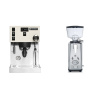Rancilio Silvia PRO X, bílá + ECM S-Automatik 64