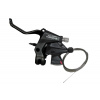 Shimano Rad+brzdová páčka AltusST-M3102prst 3-st., levá, V-Brake, 1800mm, čierna