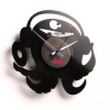 DISCOCLOCK Dizajnové nástenné hodiny Discoclock 040 DJ Pauly Po 30cm