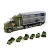 Bavytoy Nákladné auto s vojenskými autami