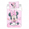 Jerry Fabrics Povlečení do postýlky Minnie Powder pink baby