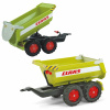 Rolly Toys rollyTrailer Halfpipe CLAAS sklápací príves