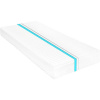 Matrac 100 × 200 cm 7 zón PU pena 16 cm H2 H3