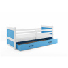 BMS Group Posteľ RICO 1 200x90 biela - modrá