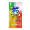 SKINS kondómy Flavours 8 ks