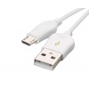 Rýchlonabíjací kábel Emos SM7004W, USB-A 2.0 / micro USB-B 2.0, biely - 1 m