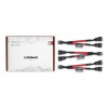 Noctua Noctua NA-SYC1 chromax.red - sada 3 ks, červená