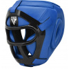 Prilba RDX T1 s odnímateľnou mriežkou na tvár – modrá