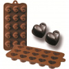 Ibili Formičky na čokoládu srdce 10,5x21cm