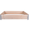 Rojaplast záhon vyvýšený SKLADACÍ 120x80cm drevený