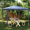 zahrada-XL Párty stan 2,5x2,5 m, modrý 48502