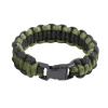 Rothco Náramok SURVIVAL PARACORD OLIV-ČIERNY 23 cm veľ: 23 cm