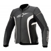 Dámska bunda na moto Alpinestars Stella Kira V2 black/white vel. 42