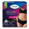 Essity TENA Silhouette Plus Low Waist Black M čierne dámske naťahovacie inkontinenčné nohavičky 1x12 ks