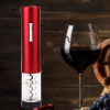 ELEKTRICKÝ VÝVRTKA NA VÍNO OTVÁRAČ REZAČ FÓLIE LED