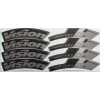 VISION ráfikové samolepky METRON 40 DB gray/black CH