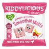 Kiddylicious Ovocné vankúšiky z jahôd a banánu 6 g