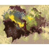 Silueta ženy v lese, 40×50 cm, vypnuté plátno na rám 6045271
