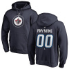 Winnipeg Jets - Team Authentic NHL Mikina s kapucňou/Vlastné meno a číslo M/USA=L/EU