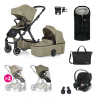 Petite&Mars PETITE&MARS Icon Air XXL + Cybex Aton B2 mossy green 2024
