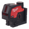 Milwaukee aku kombinovaný krížový líniovo-bodový laser M12 CLLP-301C 4933478100