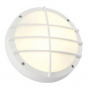 SLV BULAN mřížkanástenná biela 230V E27 2x25W IP44 229081