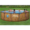 Ramiz Rack Pool 14FT 427x107cm Steel PRO MAX BESTWAY