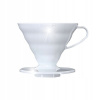 Drip Hario kávovar Dripper plast V60-02 biely