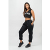 Nebbia Crop mikina bez rukávov MUSCLE MOMMY 258 - BLACK - L