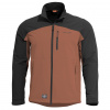 Softshellová bunda Pentagon Elite Light - červená-čierna, XL