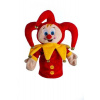 Teddies maňuška na ruku plyšová 28cm s rolničkami na karte 00514106 - Gašparko