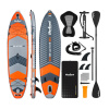 Paddleboard SUP REBEL ACTIVE RBA-4507-OR - Oranžový 11' 335x84x15 cm