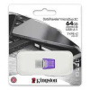Kingston USB flash disk OTG, USB 3.0 (3.2 Gen 1), 64 GB, Data Traveler microDuo3 G2, strieb