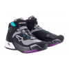 Boty STELLA CR-X DRYSTAR, ALPINESTARS, dámské (černá/šedá/fialová/tyrkysová, vel. 39)
