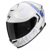 Helma na motorku SCORPION EXO-GT SP AIR TECHLANE bielo/modro/fluo žltá Velikosti: L