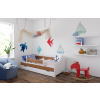 BabyBeds Detská posteľ LILI Farebné prevedenie: Jelša, Velikost postele: 160x80 cm, Úložný priestor k posteli: Áno, s úložným priestorom