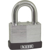 Kasp K13040A1 visiaci zámok 40 mm zámky s rovnakým kľúčom strieborná na kľúč; K13040A1