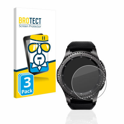 3x BROTECT Glass tvrzené ochranné sklo pro Samsung Gear S3 Frontier (3x BROTECT Glass tvrzené ochranné sklo pro Samsung Gear S3 Frontier)