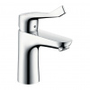 Hansgrohe Focus - Páková umývadlová batéria 100 s predĺženou rukoväťou bez odtokovej súpravy, chróm 31915000