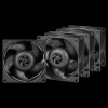 ARCTIC S8038-7K - 80mm Case Fan - dual ball bearing - max 7000 RPM - PWM regulovaný - Pack of 4 pcs ACFAN00292A