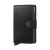 Kožená peňaženka SECRID Miniwallet Original Black Brown čierna s hnedým puzdrom