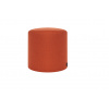 noo.ma Puf Folk Terracotta Wool, vysoký – oranžový