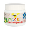 KREUL MUCKI prstová farba na textil - biela - 150 ml