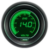 EVO tuning budík voltmeter s voliteľným zeleným podsvietením