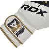 Boxerské rukavice RDX F7 white/golden veľ. 14 oz